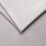 Light grey upholstery fabric for furniture and home decor.